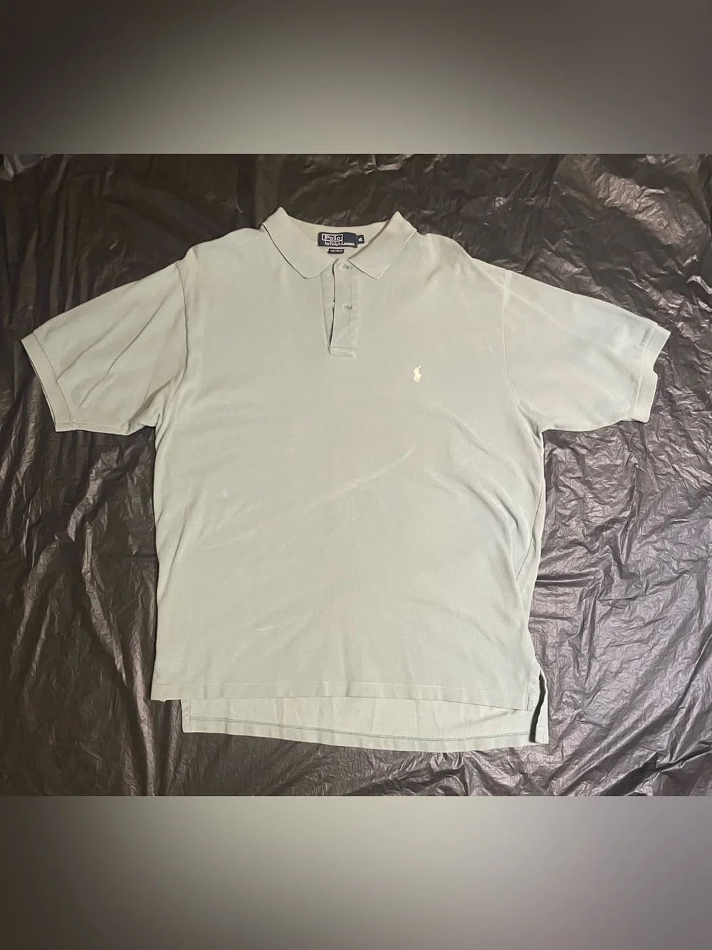 Polo Ralph Lauren Men’s XL Classic Fit Polo Shirt Cream Ivory Short Sleeve